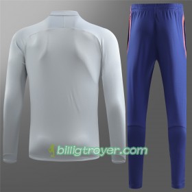 Atlético Madrid Trenings Collegegenser Set Grå Hvit 2018/19